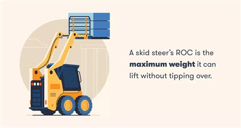 skid steer operating capacity vs tipping load|skid steer weight chart.